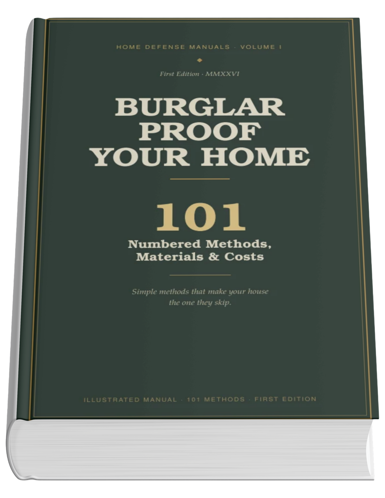 Burglar-Proof Your Home 101 - Book Cover
